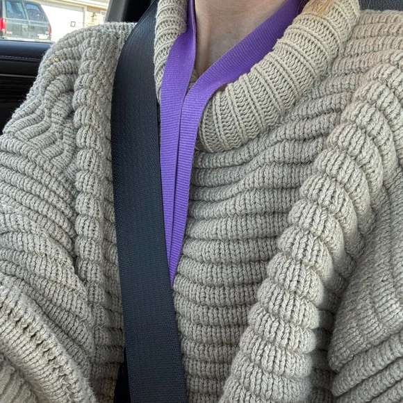 RESERVED Na Nin Romy Chunky Ribbed Sweater, EUC! RETAILS $275! - Picture 7 of 9